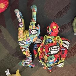 2 Living Earth Stuffed Animals
