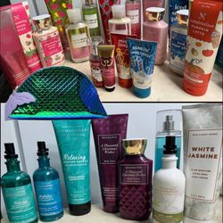 25 Items - Bath & Body Works - Cream - Lotion - Spray & Bag