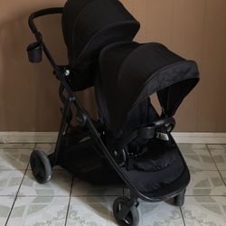 LIKE NEW GRACO READY 2GROW 2.0 LX DOUBLE STROLLER!!!!!