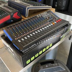 16 Channel Passive Mixer With Bluetooth, USB, MP3 Player. Sound Effects. It Would Work Perfect For  A Small Restaurant, Church, or for a band