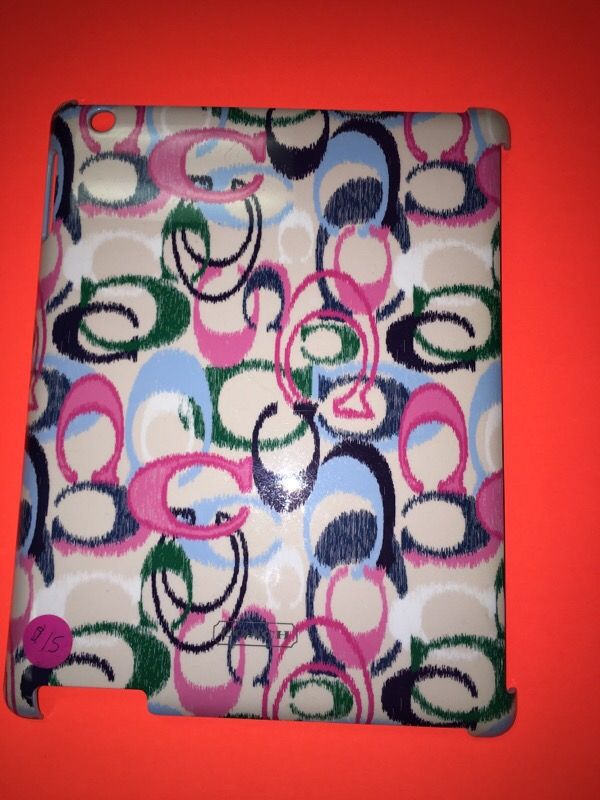 Coach iPad case