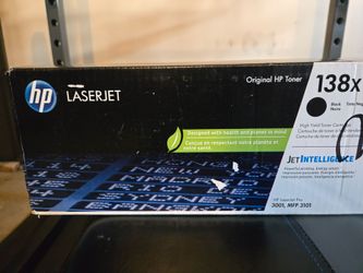 HP 138X Black High Yield Toner Cartridge