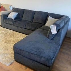 Altari Sectional In Slate Financing Available 