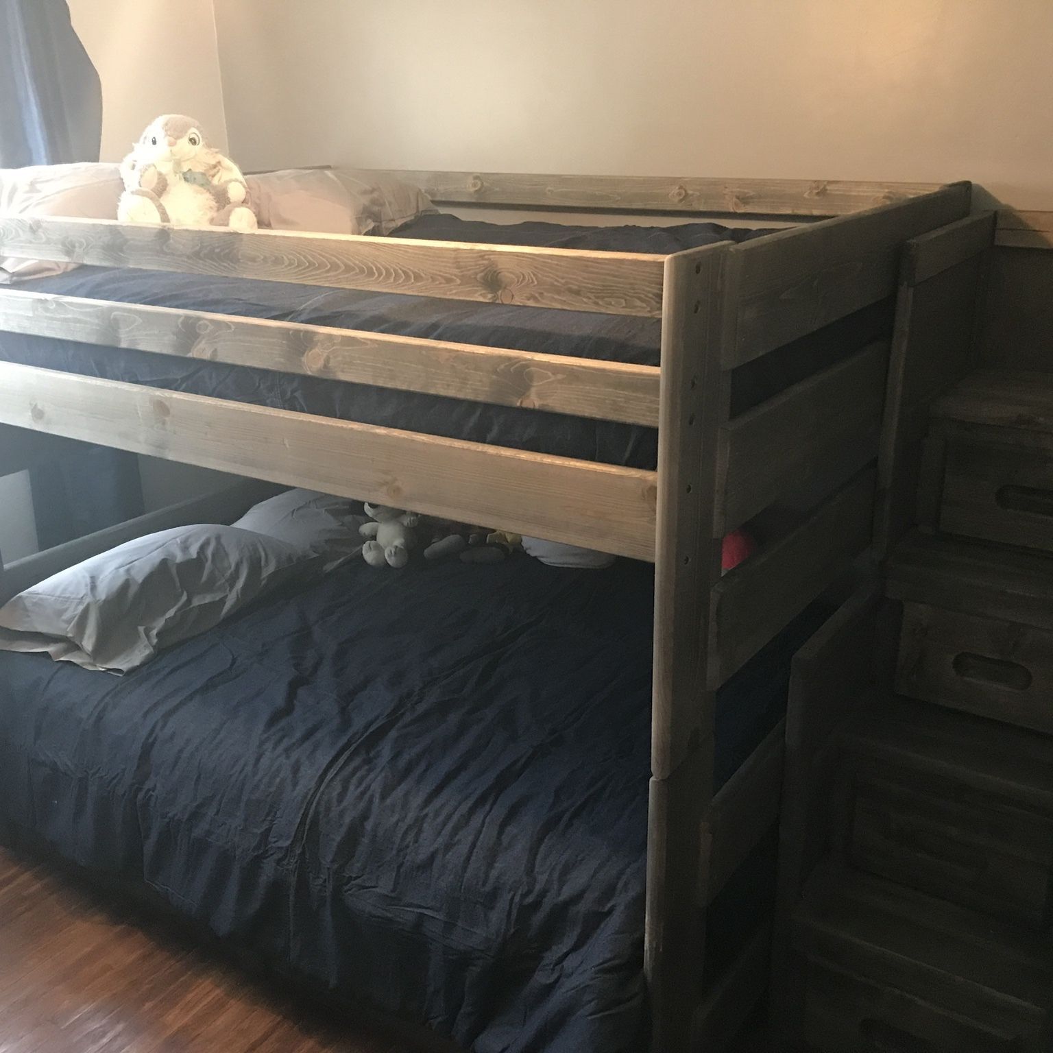 Full Size Wood Bunk Bed