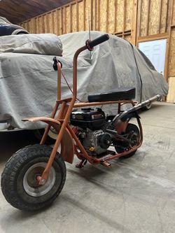 Stock 224 doodle bug mini bike
