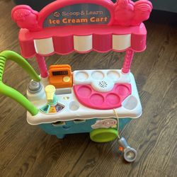 Scoop And Learn Ice Cream Cart