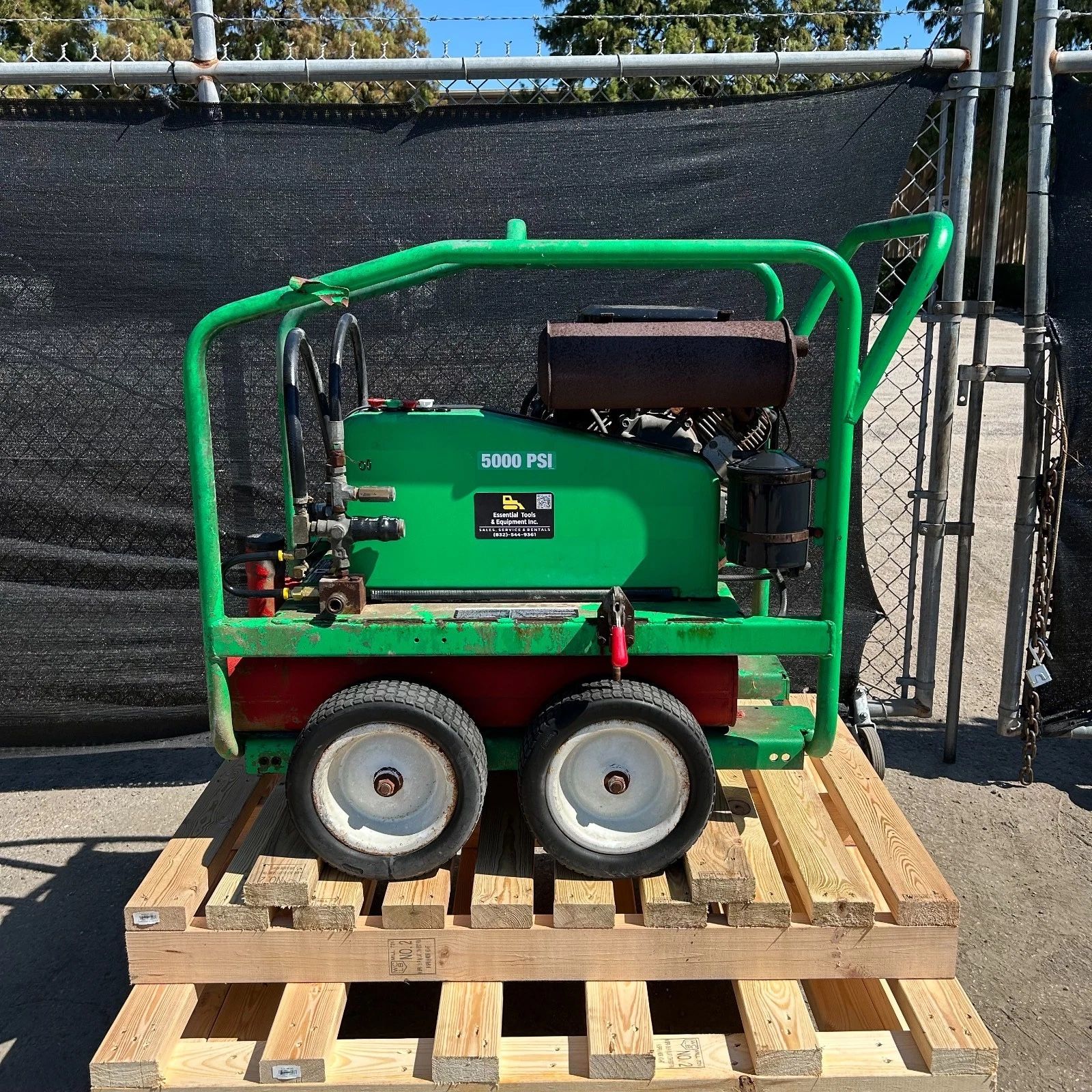 2022 Mi-T-M CWC-5004-4SAV Pressure Washer 5,000psi Vanguard 4GPM- Repairs