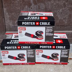 ⭐ NEW Porter-Cable  20V  5" Random Orbital Sander