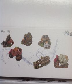 aquarium decorate ornaments