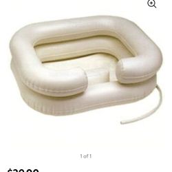 Blowup shampoo bowl