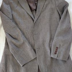 Brooks Brothers Brown Patterned Blazer