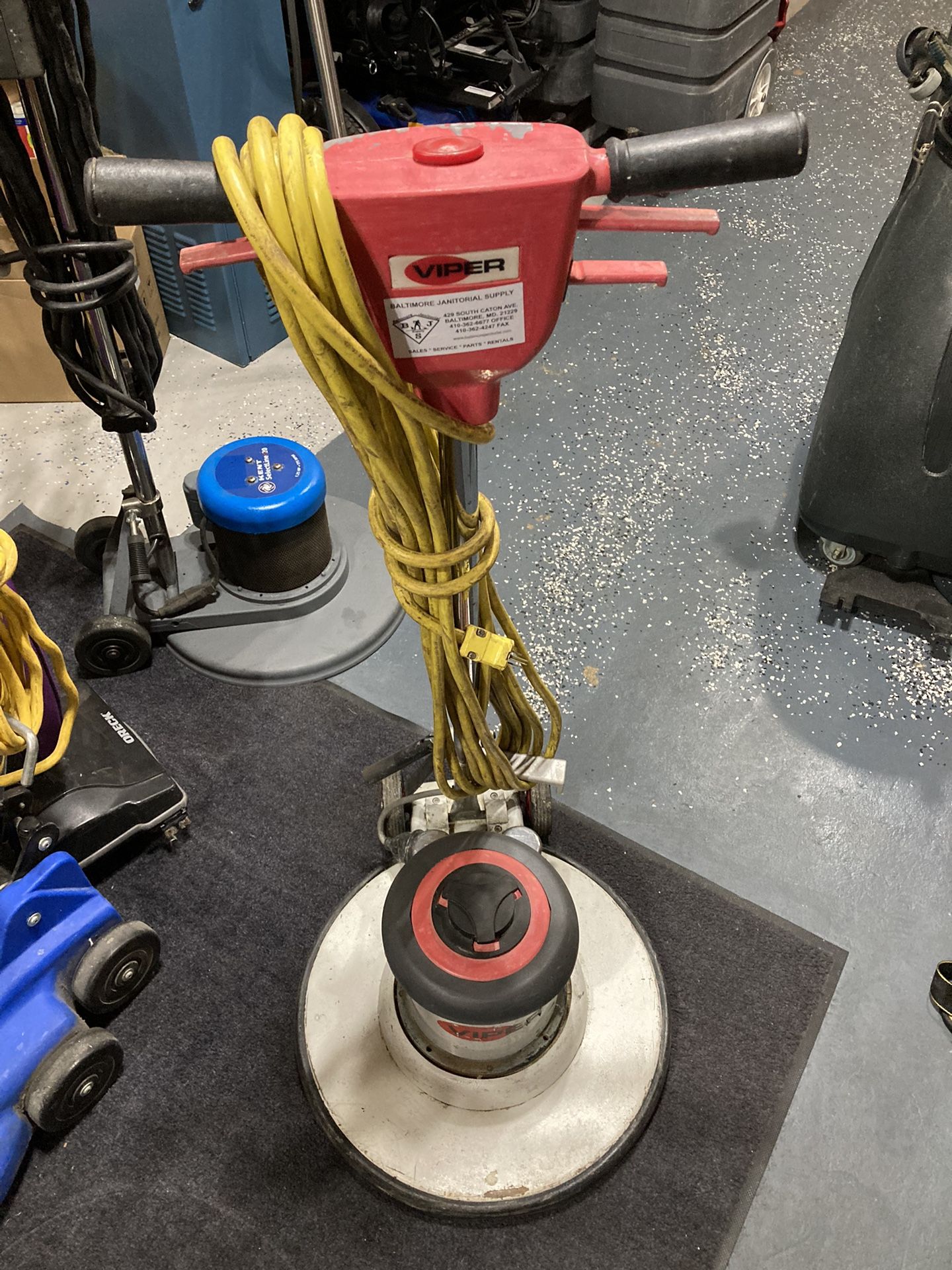 Floor Scrubber Sander
