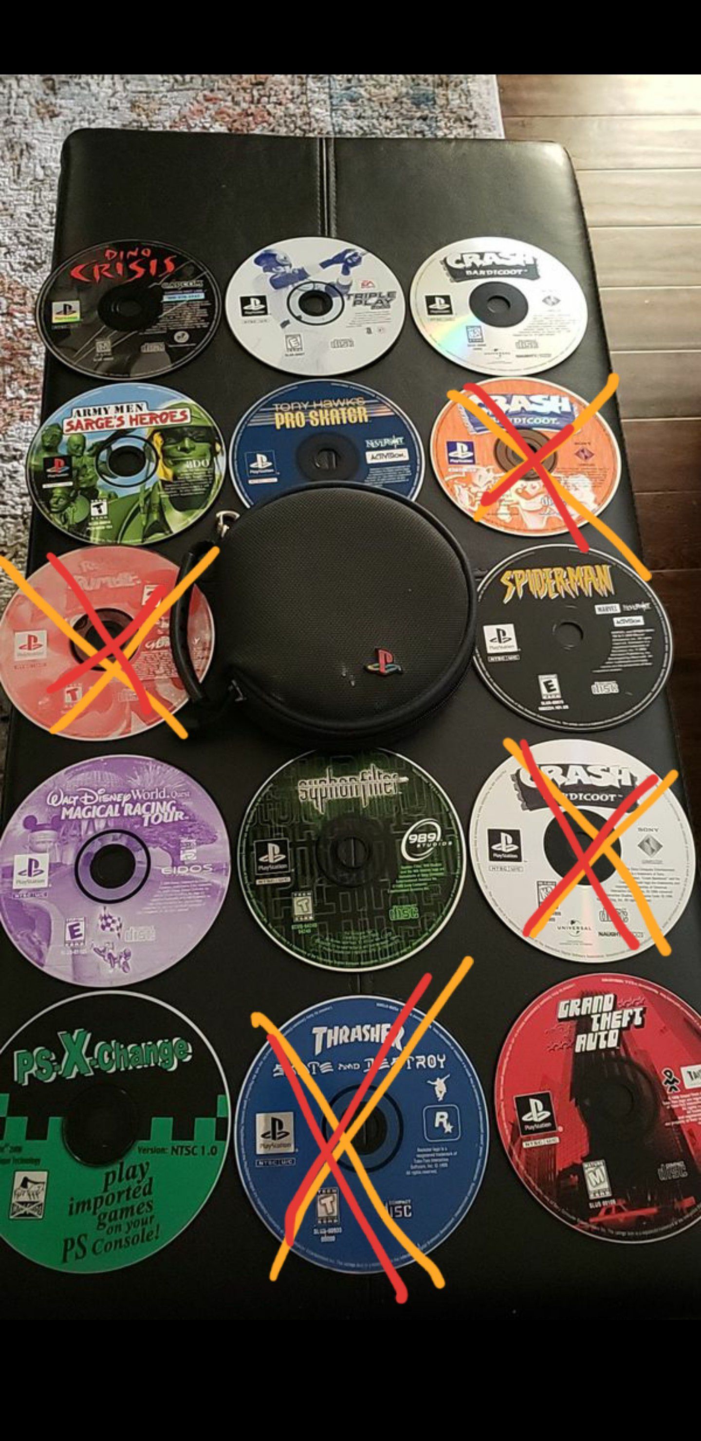 Playstation 1 ps1 game disc ps2 ps3 ps4