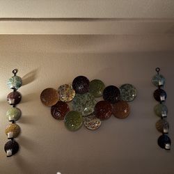 Wall Art Decoration Set (metal)