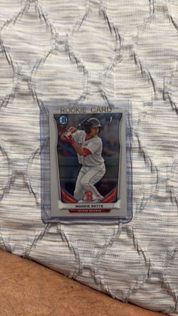 Murray’s  Dugout is selling a Bowman Chrome 1st Mookie Betts RC