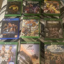 XBOX 1/ PS4 GAMES 