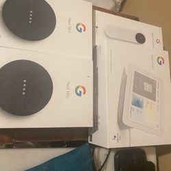 Google Hub, Nest Minis (2nd Generation And Doorbell