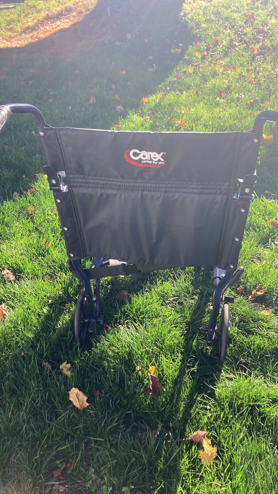 Carex Folding Wheelchair