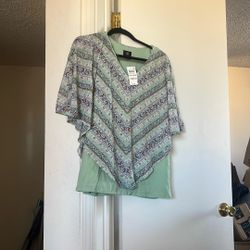 Bohemian Poncho Blouse