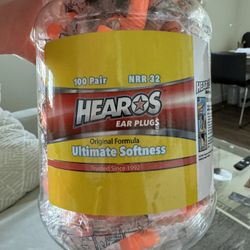Hearos Ear Plugs Original 90 Pair NRR 32
