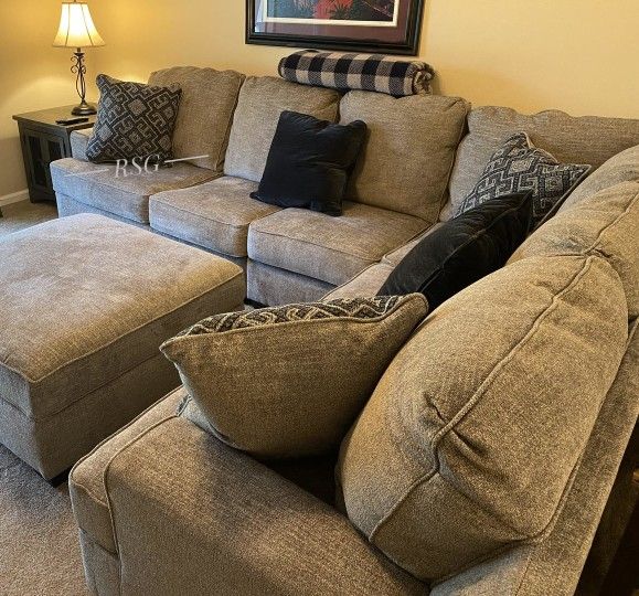L Shaped Modular 3 Piece Sectional Couch Set Color Options ⭐$39 Down Payment with Financing ⭐ 90 Days same as cash,All Products : American Fashion Style Bags On Sale