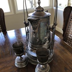Antique English water pitcher