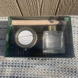 Threshold Frosted Balsam Set Candle