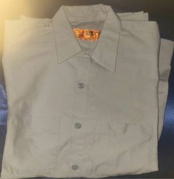 Red Cap Work Shirt 