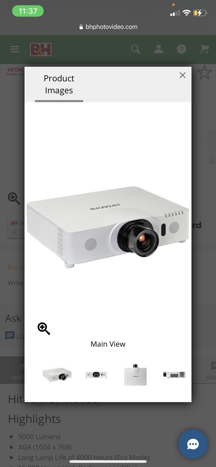 HITACHI CP-X8150 プロジェクター 61DXniH2E7L._UF894,1000_QL80_.jpg