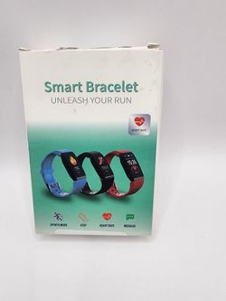 ** ⌚ Smart Fitness Bracelet – Heart Rate & Sleep Monitor | Black | Brand New**