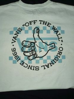 Vans Tee Sz Small