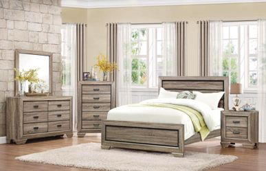 Beige 4 pc. Bedroom Set