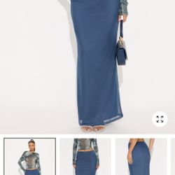 New Fashion Nova Maxi Skirt XS
