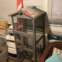 Bird Cage Lots Of Space $75 Is A Good Deal You Can Use It For Many Things