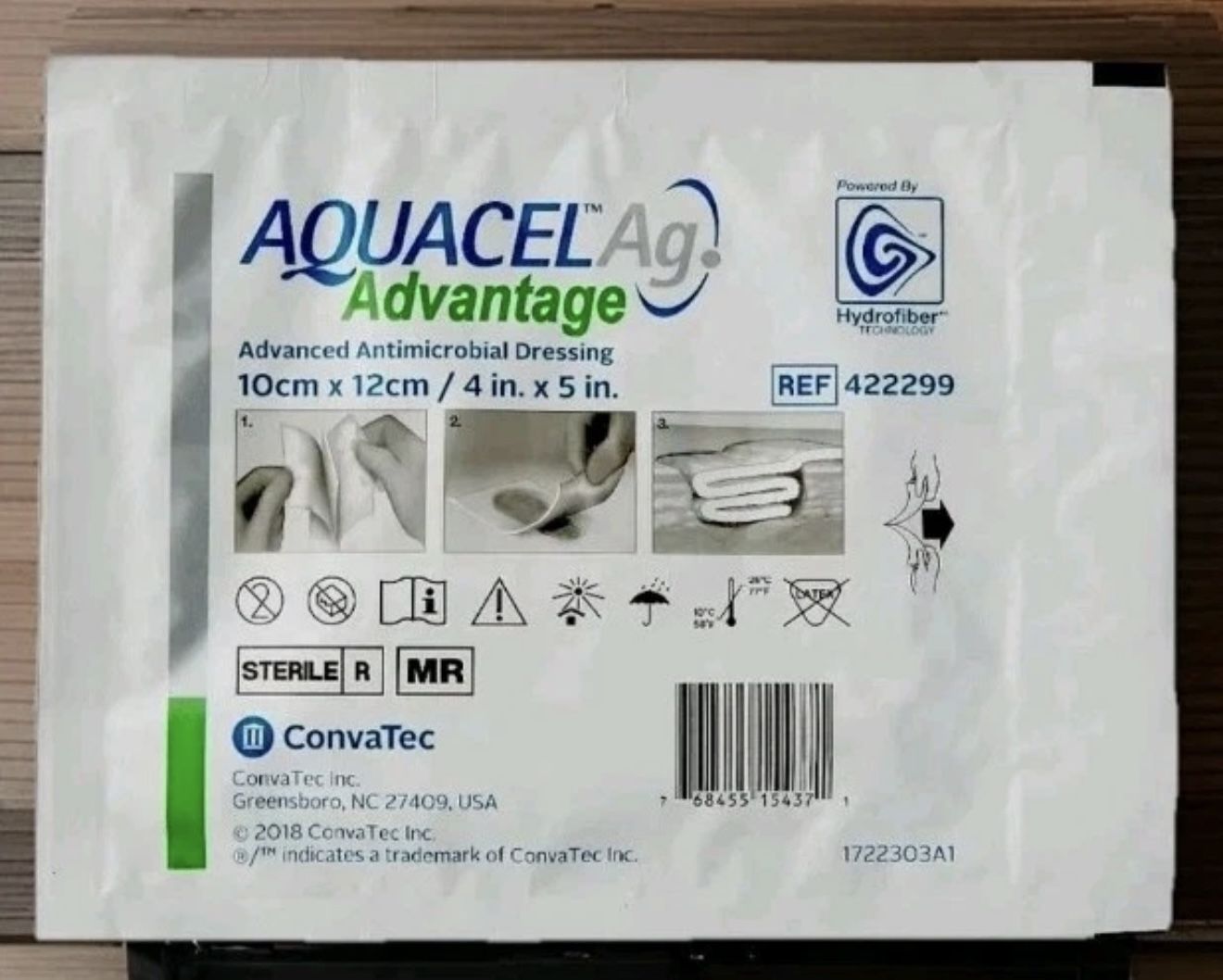 Lot Of 10 Aquacel Ag Advantage 4x5” NO BOX