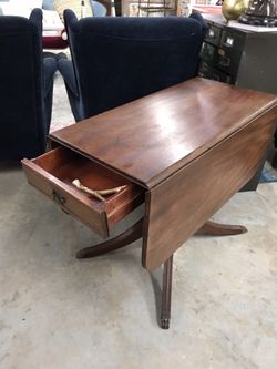 Vintage table foldable