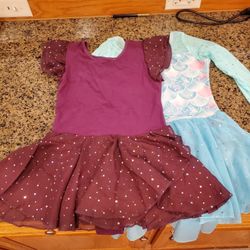 2 Girls Dance Outfits Size 8-10 
