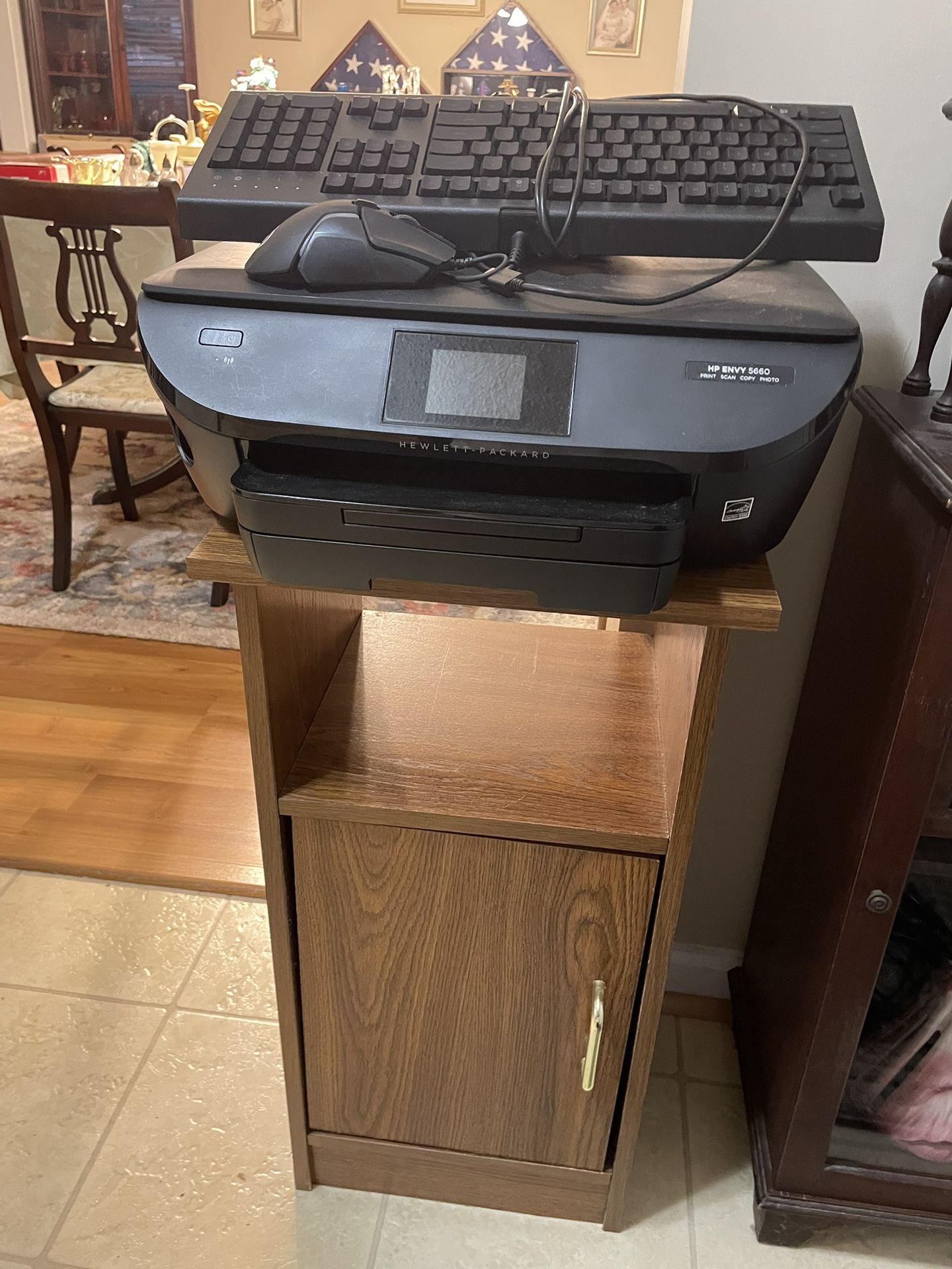 $15 For All (Stand, Printer, Keyboard, And Mouse)