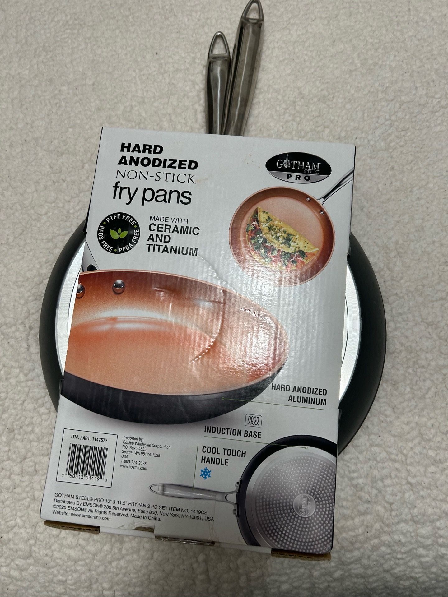 Non-stick fry pots