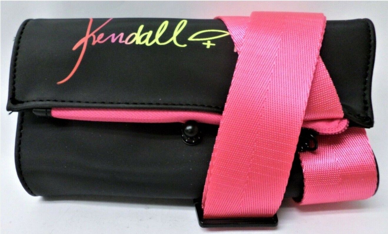 Kendall + Kylie Makeup Brush Holder And Accessories Waist Belt Black