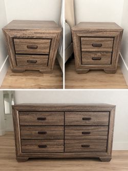 Dresser With Night Stands