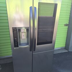 Lg Instaview Side By Side Fridge 
