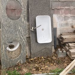 24x65  Bathroom  Granite Counter Top