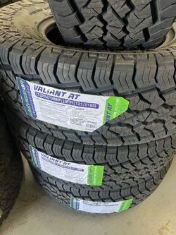 Set of 4 tire LT 285/70/17 Lanvigator all train