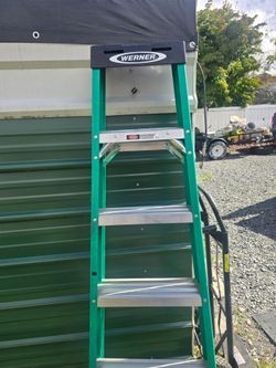Werner 6ft fiberglass ladder