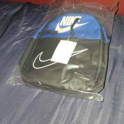NWT Nike Mini Backpack Bag - Blue & Black Crossbody
