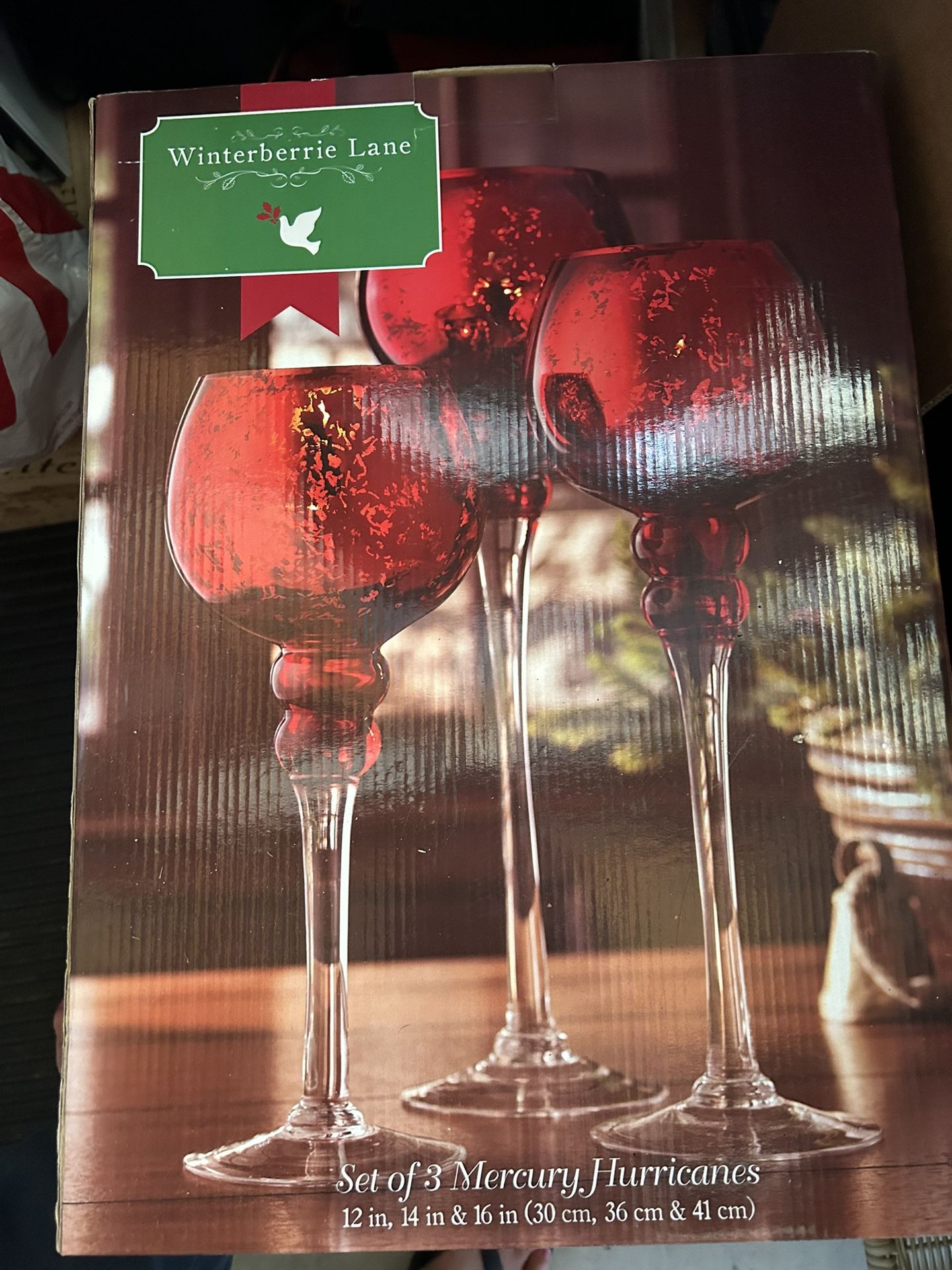 Hurricane Goblet Set Of 3