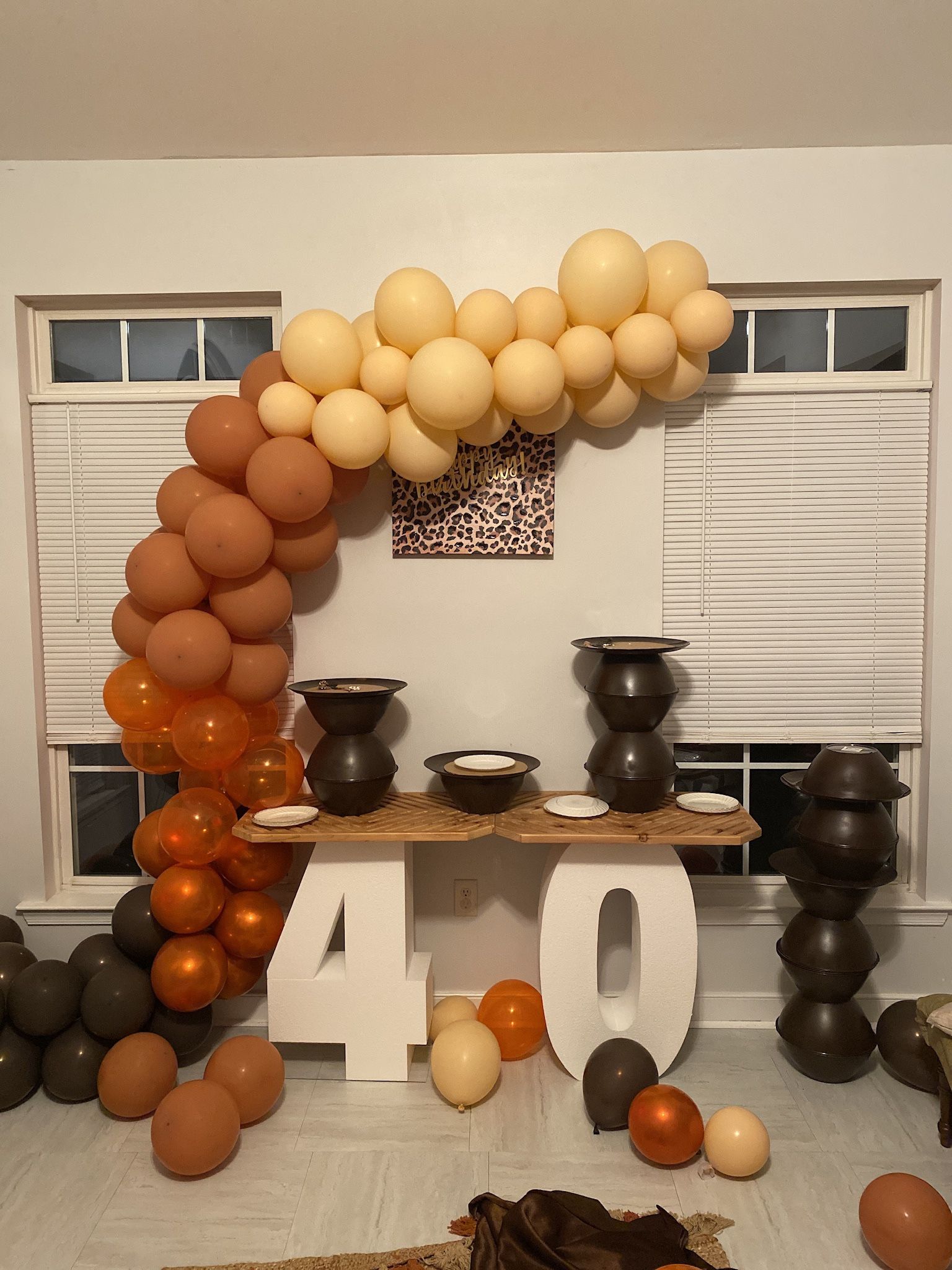 30” 40 For Parties and Events