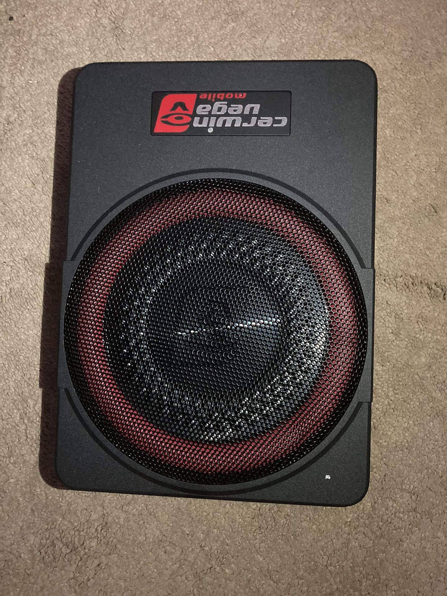 Cerwin-Vega VPAS10 10" 2Ω 550W Max / 200W RMS Powered Active Subwoofer Enclosure