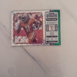 Julian Hyatt football card great condition